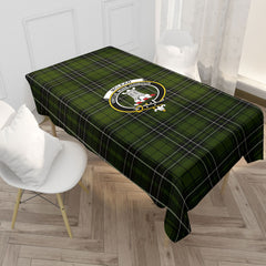McLean Hunting Tartan Crest Tablecloth