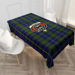McLeod of Harris Modern Tartan Crest Tablecloth