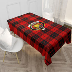 McLeod of Raasay Tartan Crest Tablecloth