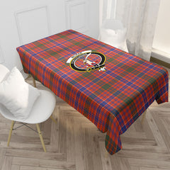 McRae Ancient Tartan Crest Tablecloth