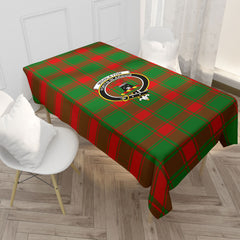 Middleton Modern Tartan Crest Tablecloth