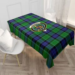 Monteith Tartan Crest Tablecloth