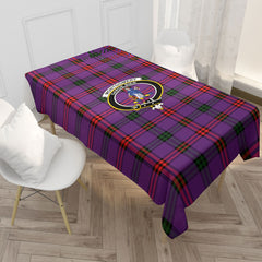 Montgomery Modern Tartan Crest Tablecloth