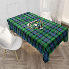 Murray of Atholl Ancient Tartan Crest Tablecloth