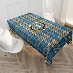 Napier Ancient Tartan Crest Tablecloth