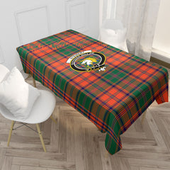 Stewart of Appin Ancient Tartan Crest Tablecloth
