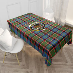 Stirling (of Keir) Tartan Crest Tablecloth