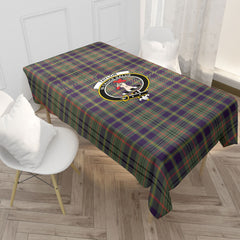 Taylor Weathered Tartan Crest Tablecloth