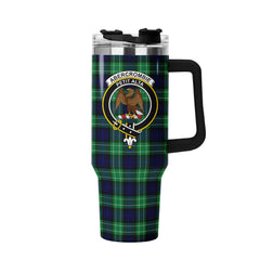 Abercrombie Tartan Crest 40 oz Insulated Tumbler with Handle