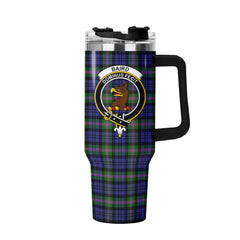 Baird Modern Tartan Crest 40 oz Insulated Tumbler with Handle