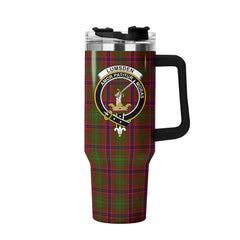 Lumsden Tartan Crest 40 oz Insulated Tumbler with Handle
