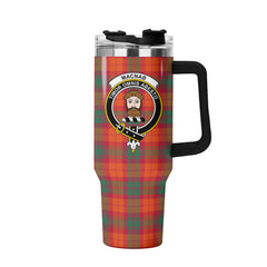 MacNab Ancient Tartan Crest 40 oz Insulated Tumbler with Handle