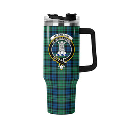 McCallum Ancient Tartan Crest 40 oz Insulated Tumbler with Handle