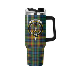 McClellan Ancient Tartan Crest 40 oz Insulated Tumbler with Handle