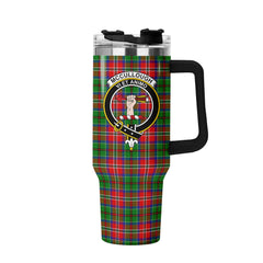 McCullough Tartan Crest 40 oz Insulated Tumbler with Handle