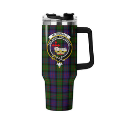 McDonald Tartan Crest 40 oz Insulated Tumbler with Handle