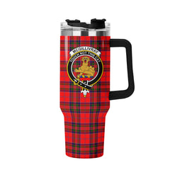 McGillivray Modern Tartan Crest 40 oz Insulated Tumbler with Handle