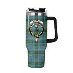 McInnes Ancient Tartan Crest 40 oz Insulated Tumbler with Handle