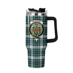 McKenzie Dress Ancient Tartan Crest 40 oz Insulated Tumbler with Handle