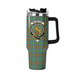 McKintosh Hunting Ancient Tartan Crest 40 oz Insulated Tumbler with Handle