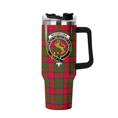 McKintosh Modern Tartan Crest 40 oz Insulated Tumbler with Handle