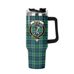 McNeil of Colonsay Ancient Tartan Crest 40 oz Insulated Tumbler with Handle
