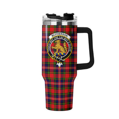 McPherson Modern Tartan Crest 40 oz Insulated Tumbler with Handle