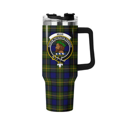 Muir Tartan Crest 40 oz Insulated Tumbler with Handle