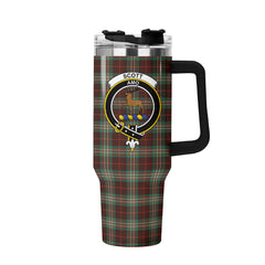 Scott Brown Ancient Tartan Crest 40 oz Insulated Tumbler with Handle