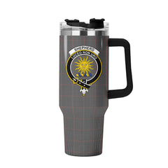 Shepherd Tartan Crest 40 oz Insulated Tumbler with Handle