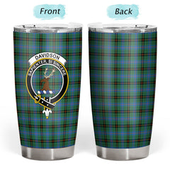 Davidson Ancient Tartan Crest Tumbler