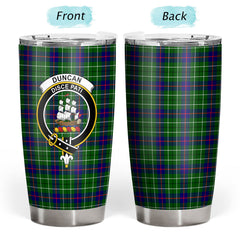 Duncan Modern Tartan Crest Tumbler
