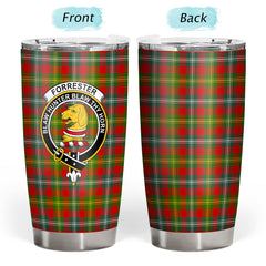 Forrester Tartan Crest Tumbler