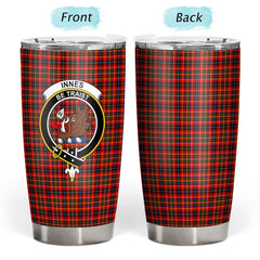 Innes Modern Tartan Crest Tumbler