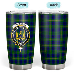 Johnston Modern Tartan Crest Tumbler