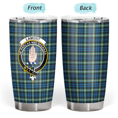 Lamont Ancient Tartan Crest Tumbler