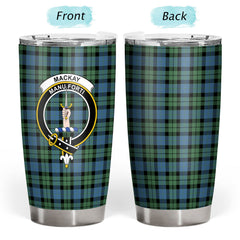 MacKay Ancient Tartan Crest Tumbler
