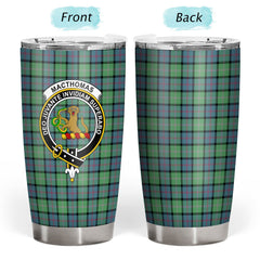 MacThomas Ancient Tartan Crest Tumbler