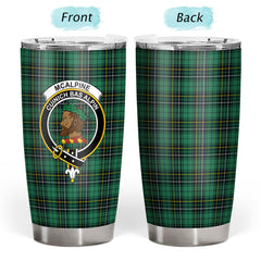 McAlpine Ancient Tartan Crest Tumbler