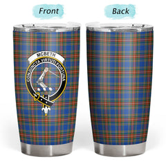 McBeth Ancient Tartan Crest Tumbler
