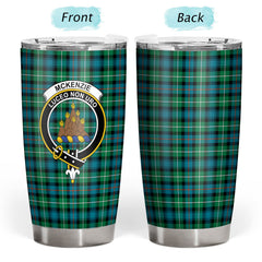 McKenzie Ancient Tartan Crest Tumbler