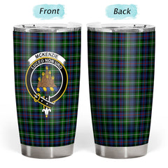 McKenzie Modern Tartan Crest Tumbler