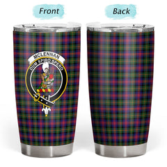 McLennan Modern Tartan Crest Tumbler