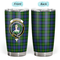 Paterson Tartan Crest Tumbler