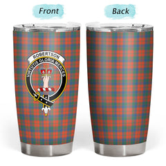 Robertson Ancient Tartan Crest Tumbler