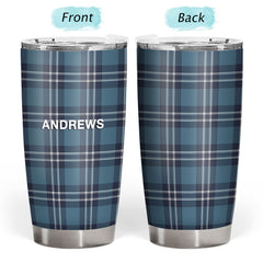 St Andrews Tartan Tumbler