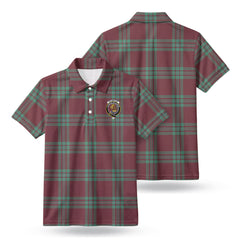 McGregor Hunting Ancient Tartan Crest Birdseye Mesh Polo Shirt