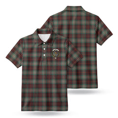 Scott Brown Ancient Tartan Crest Birdseye Mesh Polo Shirt