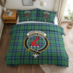 Armstrong Ancient Tartan Crest Bedding Set