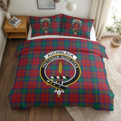 Auchinleck Tartan Crest Bedding Set